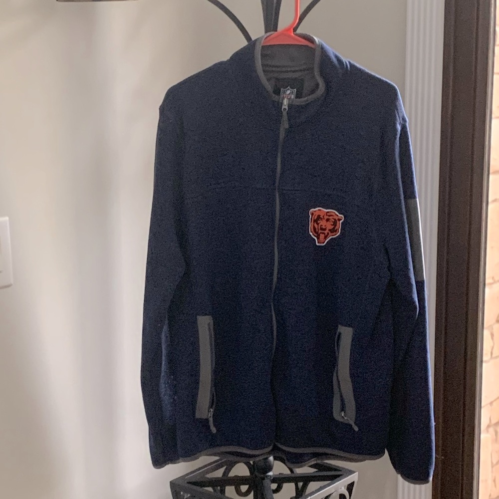 MFL Chicago Bears zip up fleece